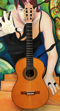 Konzertgitarre nach Ignacio Fleta