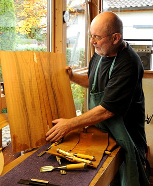 Konzertgitarrenbau Werkstatt